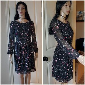 Reserved floral dress